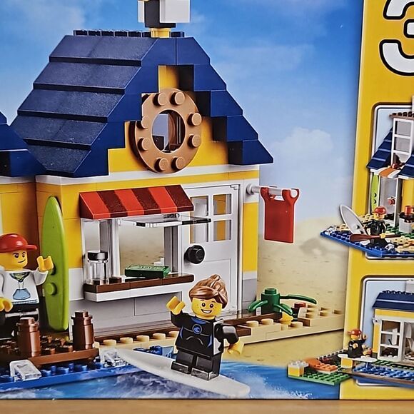 Lego 31035 Beach Hut House Creator 3 in 1 Set Sealed Retired - Picture 4 of 14